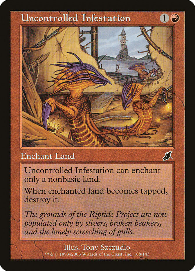 Uncontrolled Infestation [Scourge] Foil