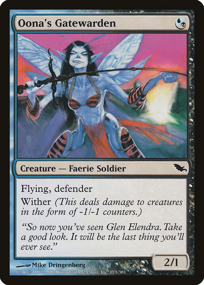 Oona's Gatewarden [Shadowmoor] Foil
