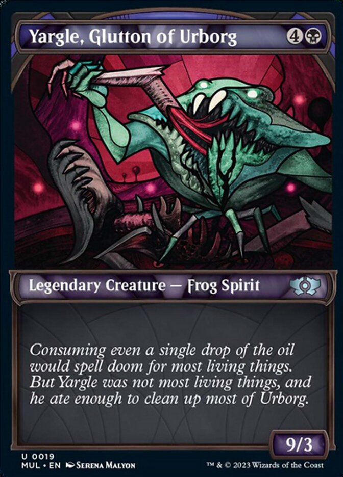 Yargle, Glutton of Urborg [Multiverse Legends] Foil
