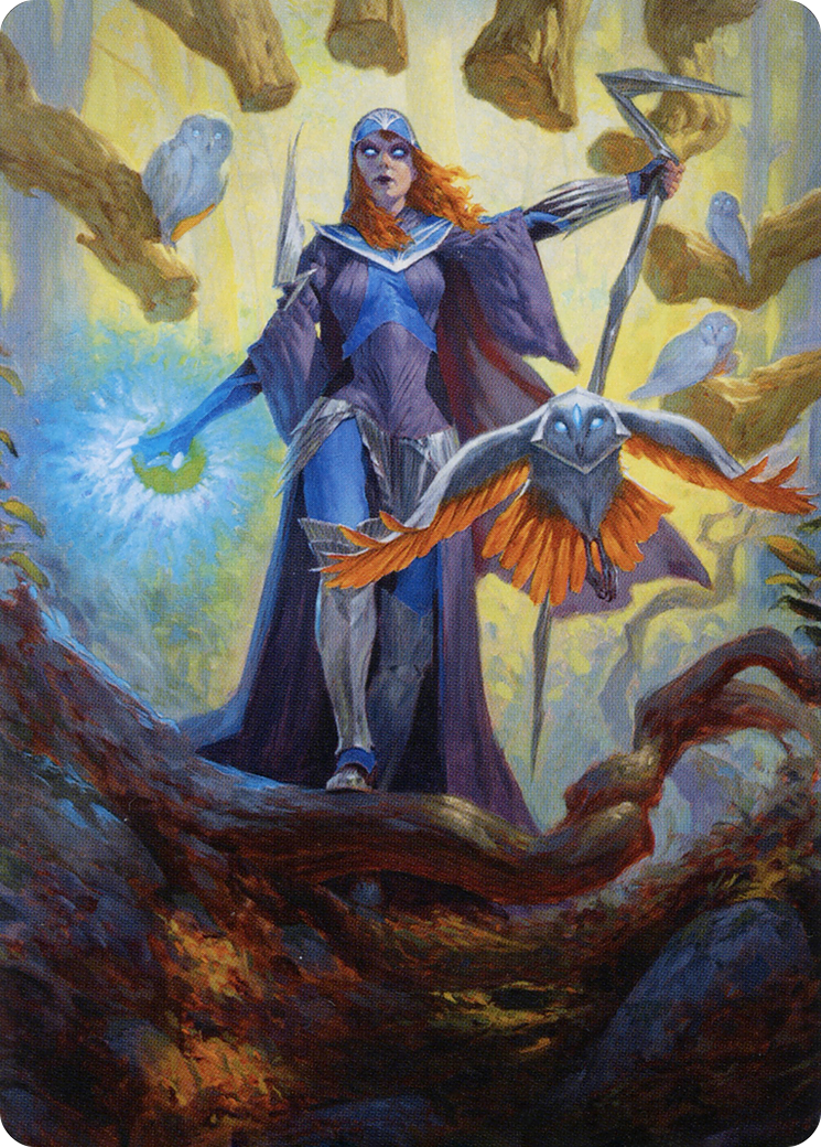 Kasmina, Enigma Sage // Kasmina, Enigma Sage  [Strixhaven Art Series] (Borderless)
