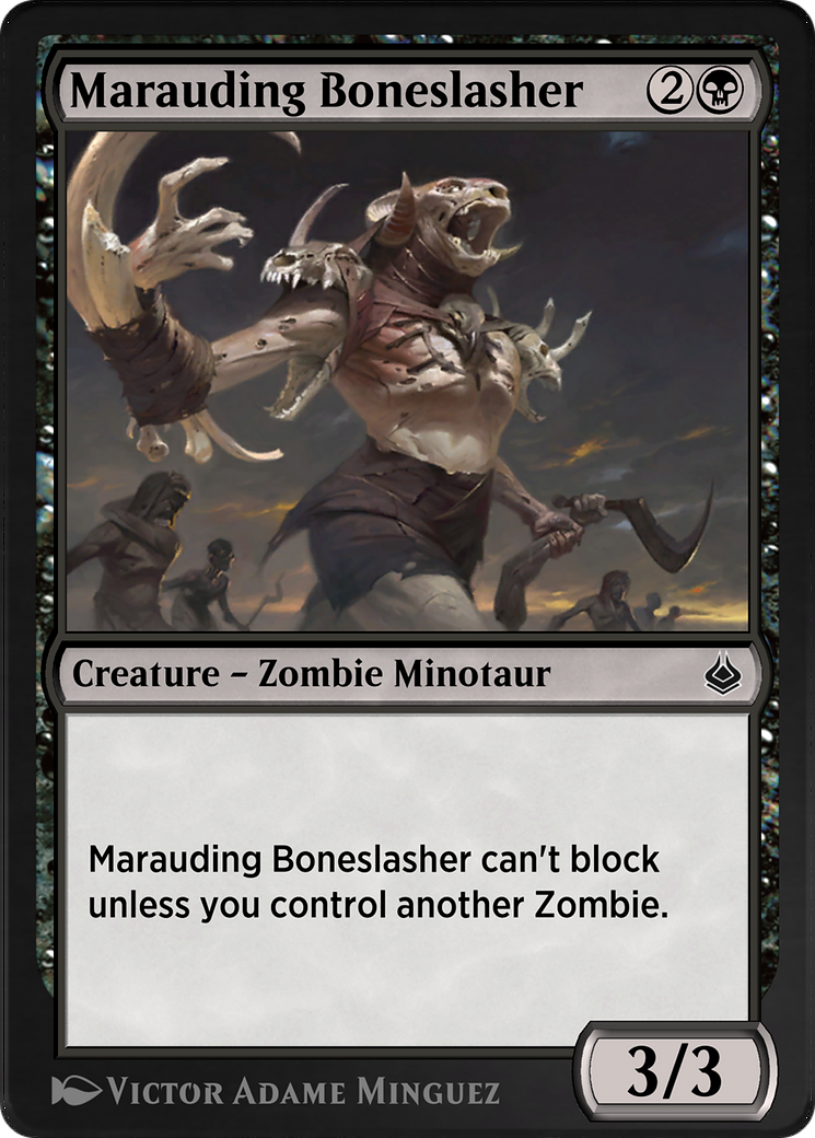 Marauding Boneslasher  [Amonkhet Remastered]