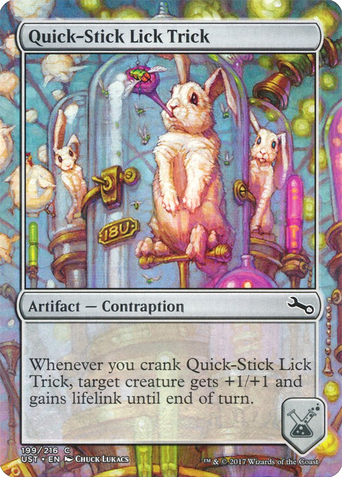 Quick-Stick Lick Trick [Unstable] Foil