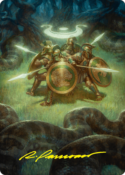 Anthem of Champions // Anthem of Champions  [Foundations Art Series] (Borderless) Foil
