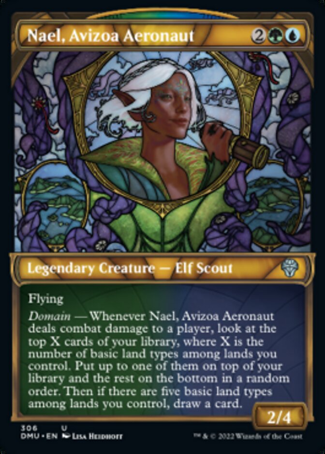 Nael, Avizoa Aeronaut (Showcase) [Dominaria United] Foil