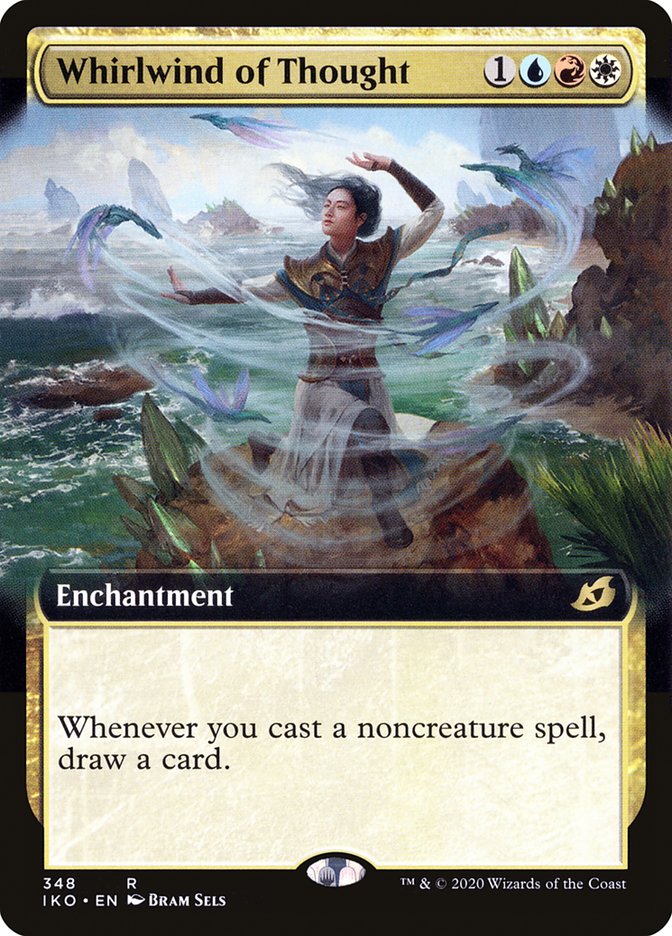 Whirlwind of Thought (Extended Art) [Ikoria: Lair of Behemoths] Foil