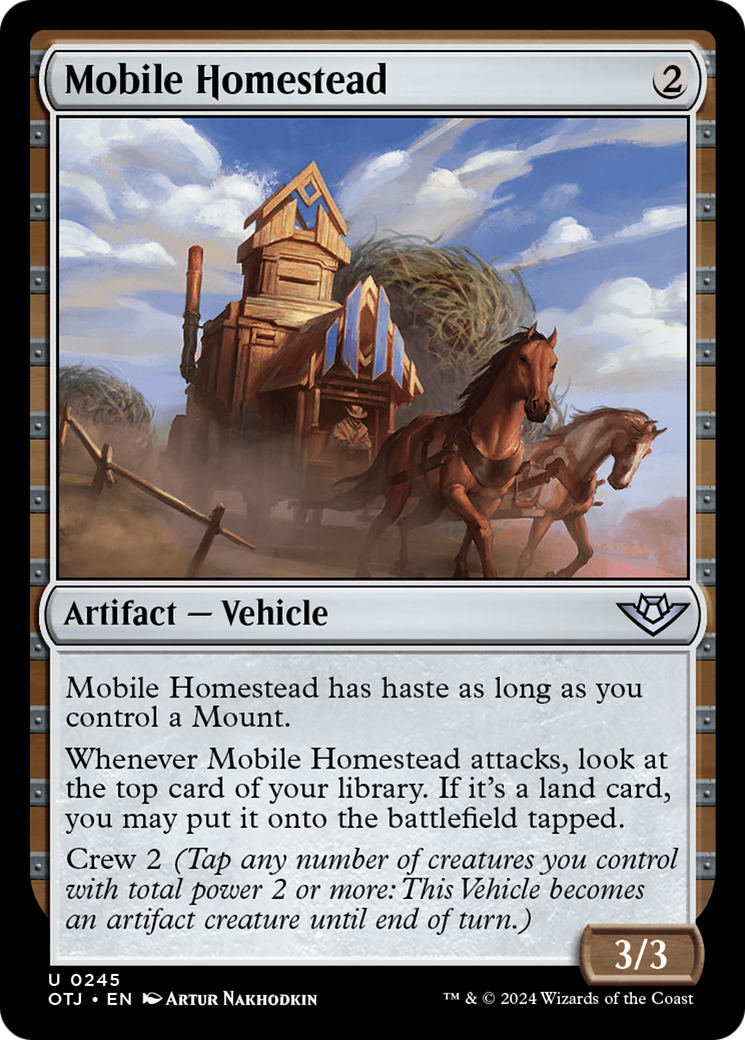 Mobile Homestead [Outlaws of Thunder Junction] Foil