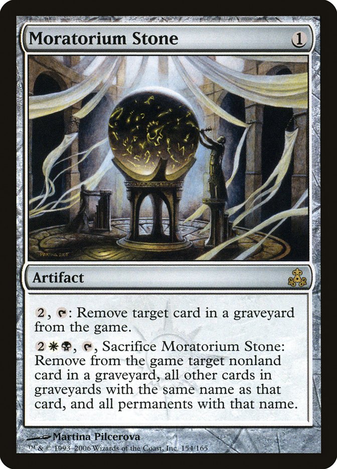 Moratorium Stone [Guildpact] Foil