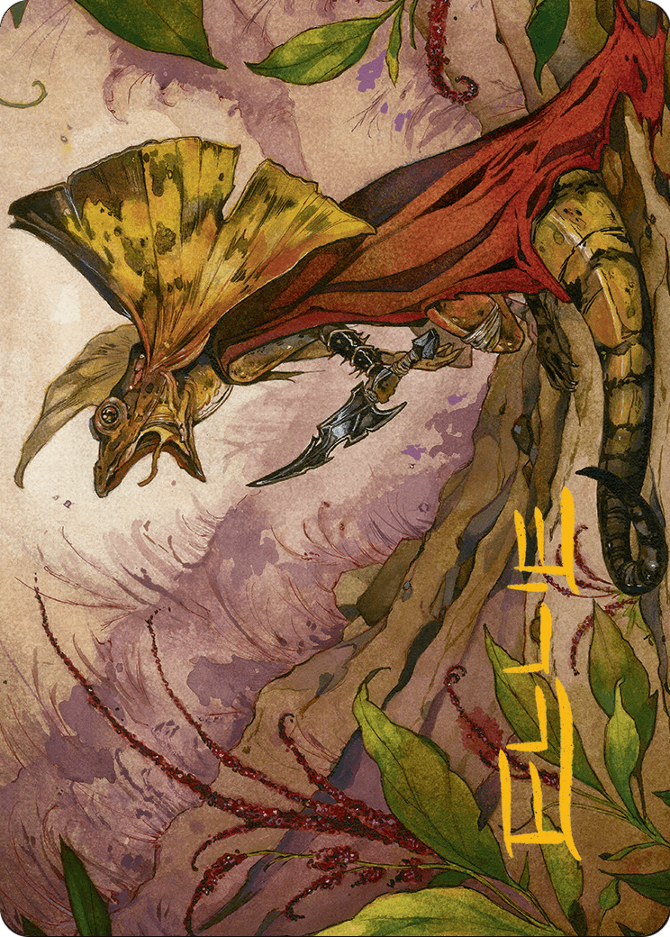 Hired Claw // Hired Claw  [Bloomburrow Art Series] (Borderless) Foil
