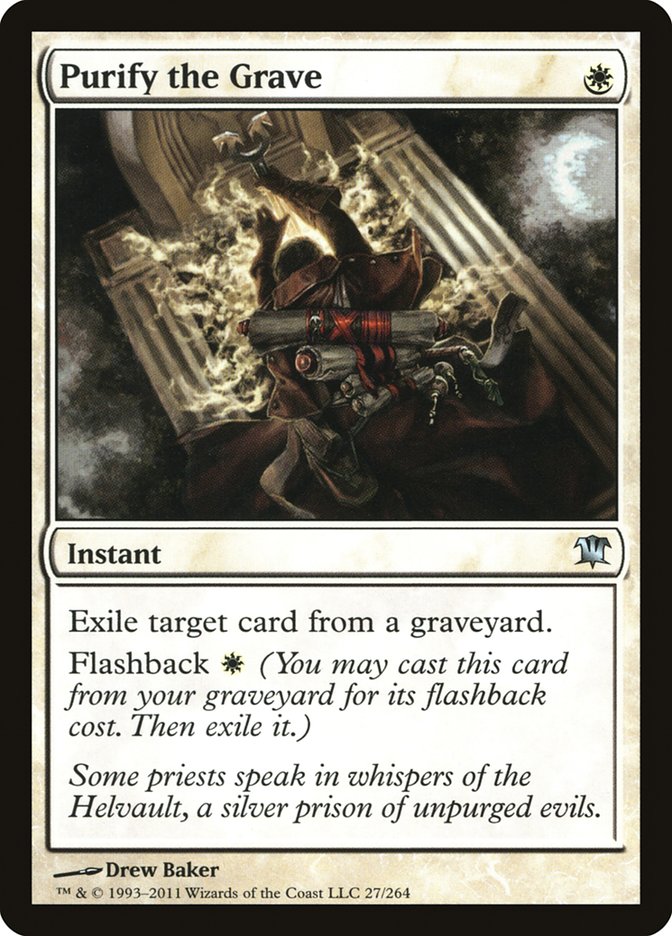Purify the Grave [Innistrad] Foil