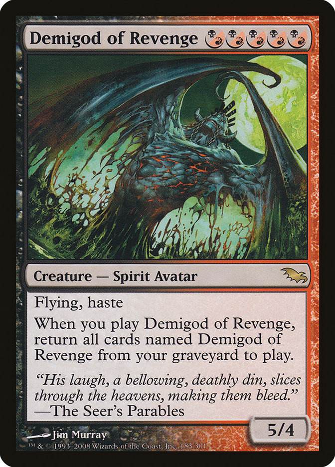 Demigod of Revenge [Shadowmoor] Foil