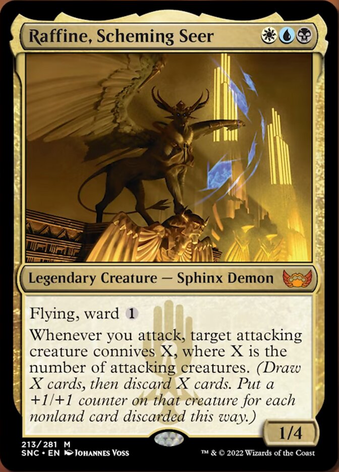 Raffine, Scheming Seer [Streets of New Capenna] Foil