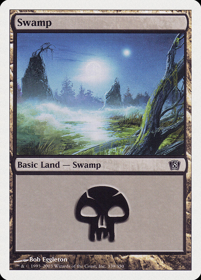 Swamp (339) [Eighth Edition] Foil