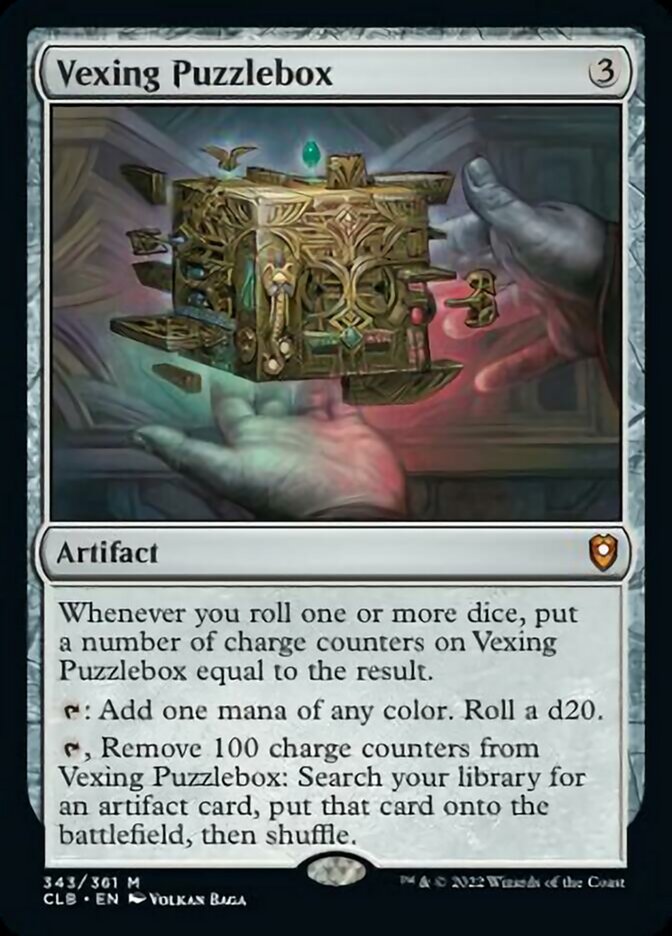 Vexing Puzzlebox [Commander Legends: Battle for Baldur's Gate] Foil