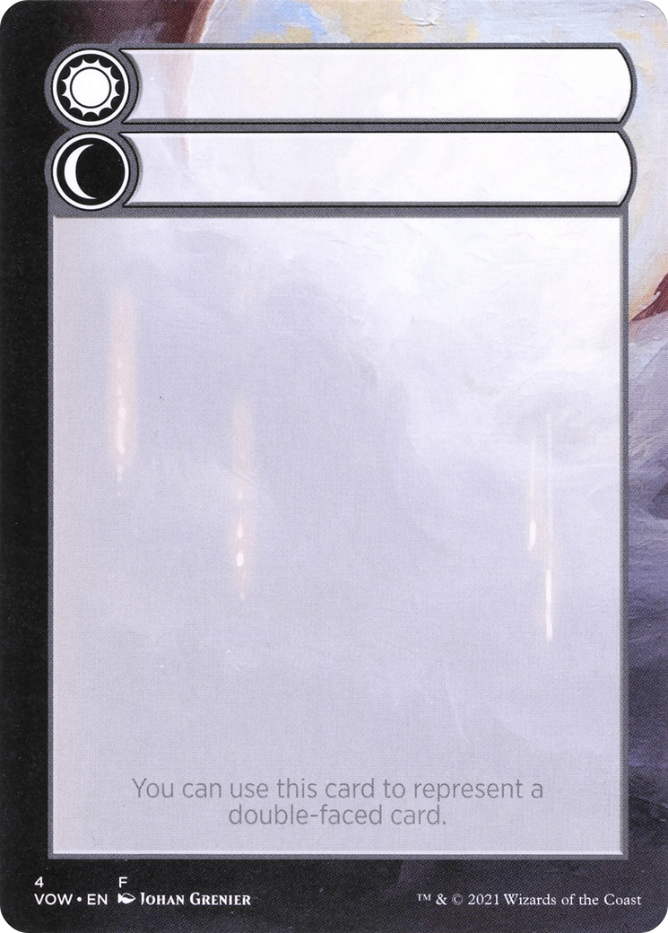 Double-Faced Substitute Card  [Innistrad: Crimson Vow Substitute Cards] (Borderless)