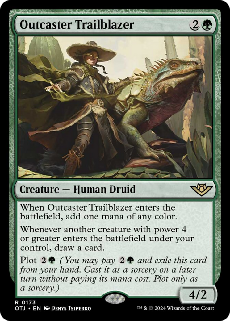Outcaster Trailblazer [Outlaws of Thunder Junction] Foil