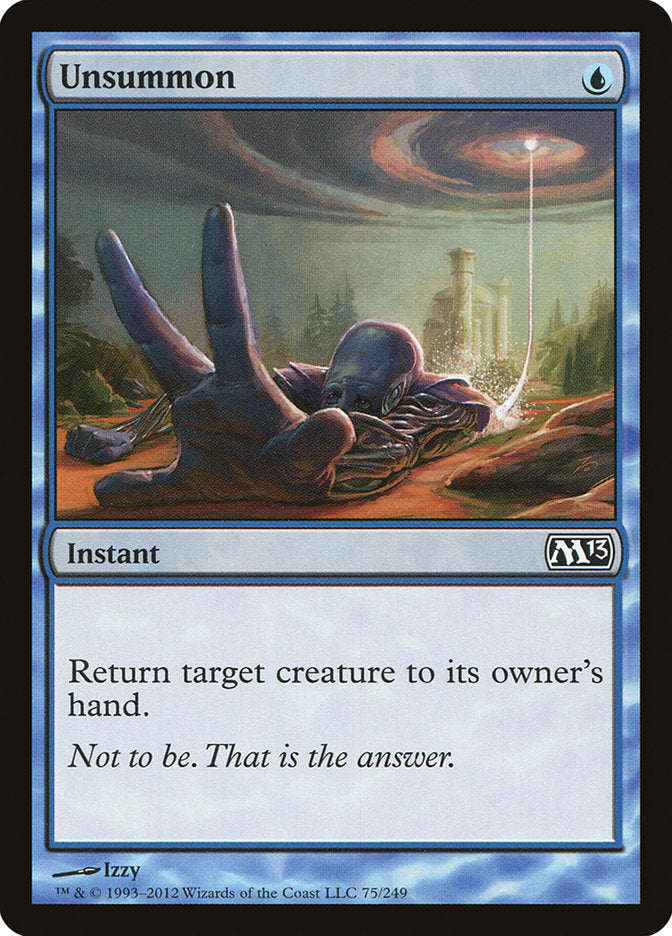 Unsummon [Magic 2013] Foil