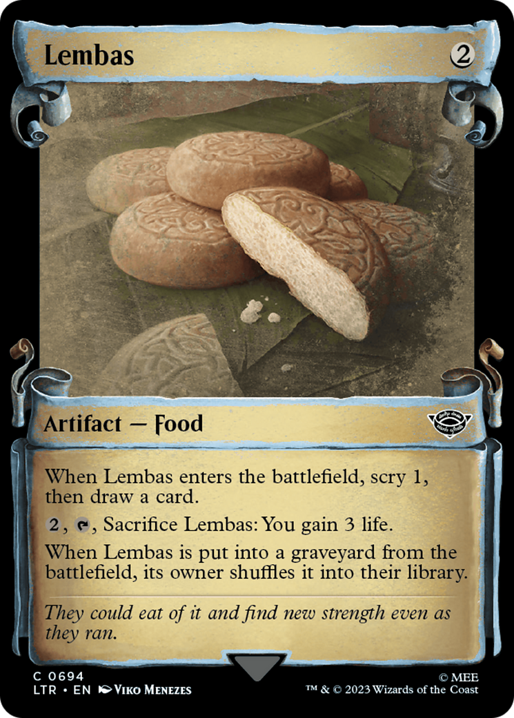 Lembas [The Lord of the Rings: Tales of Middle-Earth Showcase Scrolls] Foil