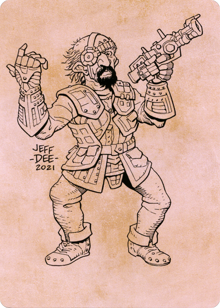 Jan Jansen, Chaos Crafter // Jan Jansen, Chaos Crafter  [Battle for Baldur's Gate Art Series] (Borderless)