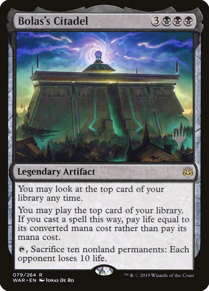 Bolas's Citadel (Promo Pack) [War of the Spark Promos] Foil