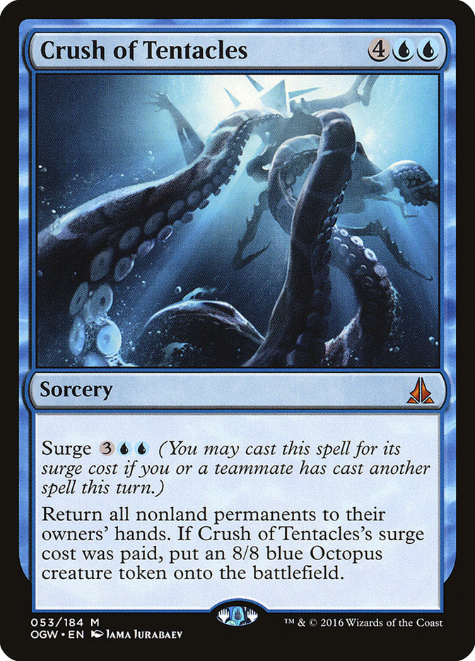 Crush of Tentacles [Oath of the Gatewatch] Foil
