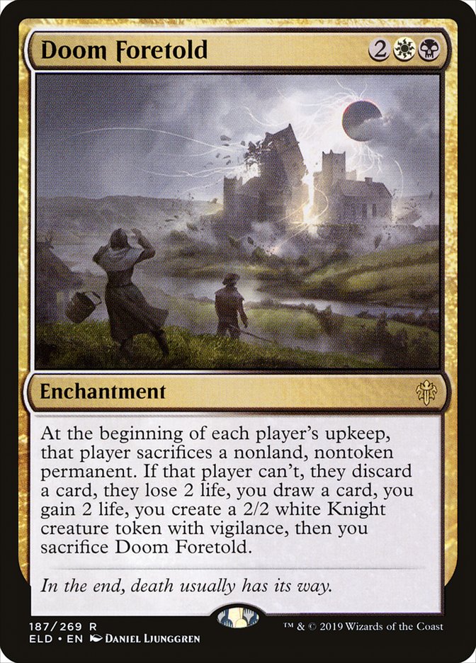 Doom Foretold [Throne of Eldraine] Foil