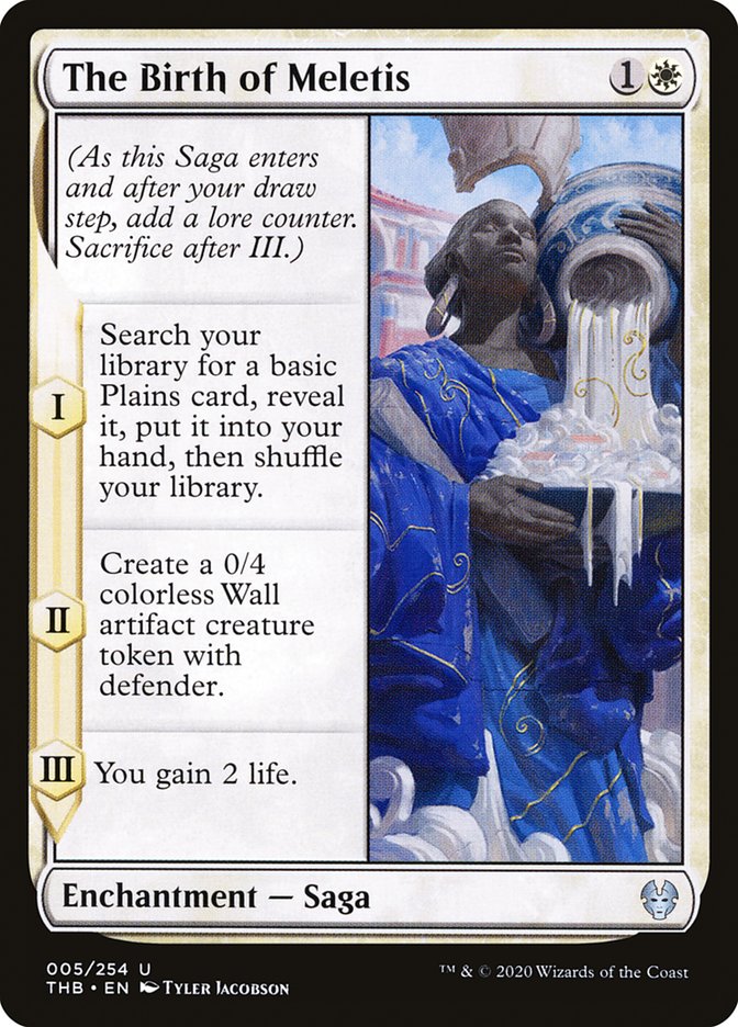 The Birth of Meletis [Theros Beyond Death] Foil
