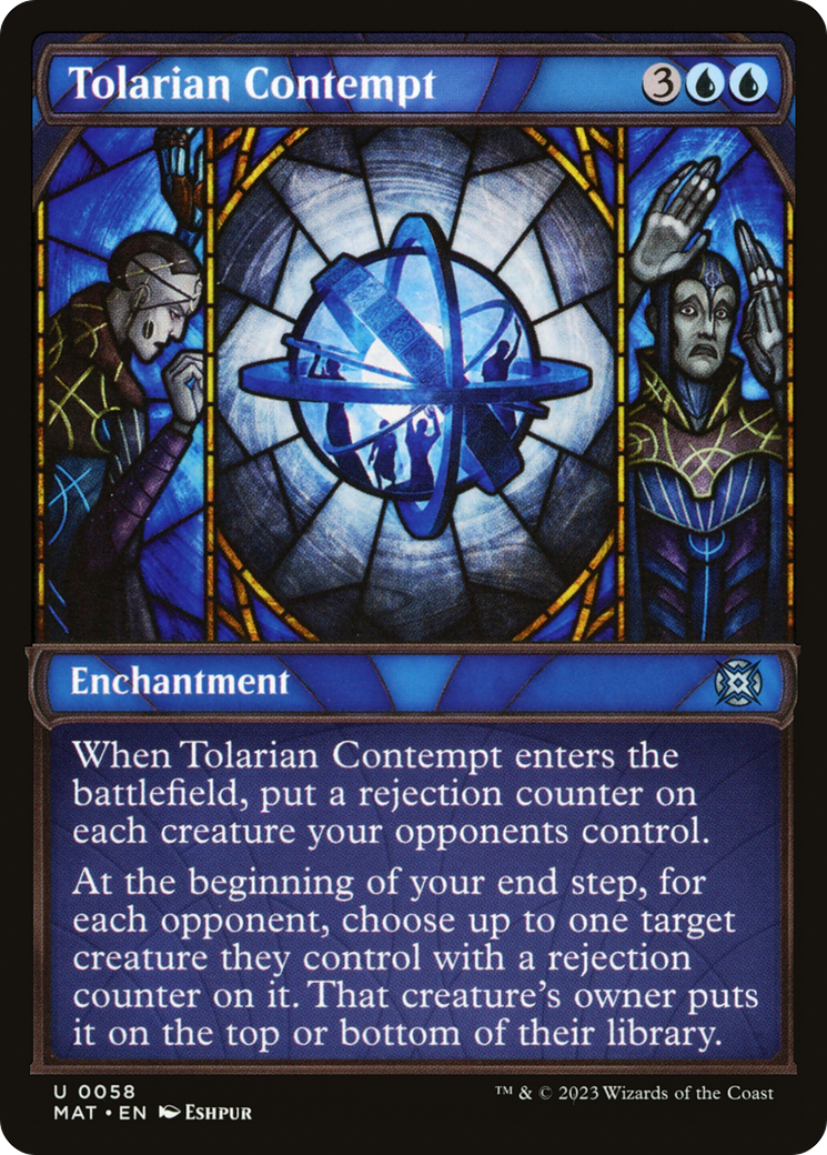 Tolarian Contempt (Showcase) [March of the Machine: The Aftermath] Foil