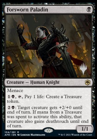 Forsworn Paladin (Promo Pack) [Dungeons & Dragons: Adventures in the Forgotten Realms Promos] Foil