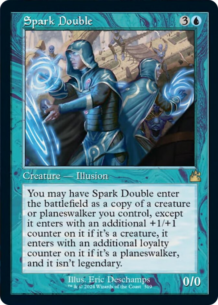 Spark Double (Retro Frame) [Ravnica Remastered] Foil