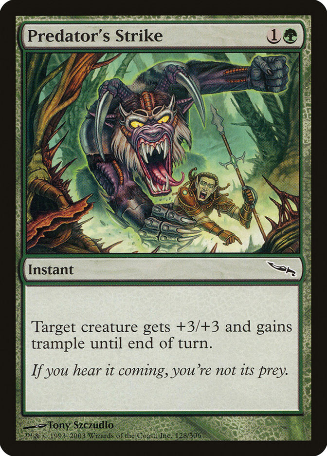 Predator's Strike [Mirrodin] Foil