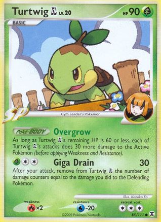 Turtwig GL (85/111) [Platinum: Rising Rivals] Reverse Holofoil