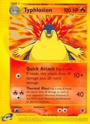 Typhlosion (64/165) [Expedition: Base Set] Reverse Holofoil