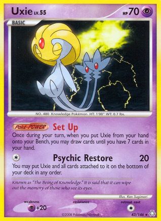 Uxie (43/146) [Diamond & Pearl: Legends Awakened] Reverse Holofoil