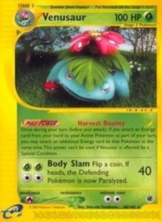 Venusaur (68/165) [Expedition: Base Set] Reverse Holofoil