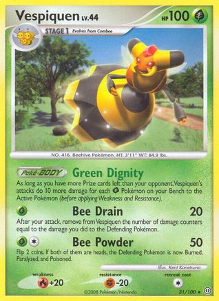 Vespiquen (31/100) [Diamond & Pearl: Stormfront] Reverse Holofoil