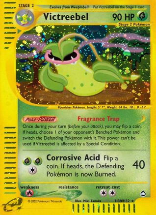 Victreebel (H30/H32) [Aquapolis] Reverse Holofoil