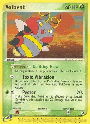 Volbeat (53/100) [EX: Sandstorm] Reverse Holofoil