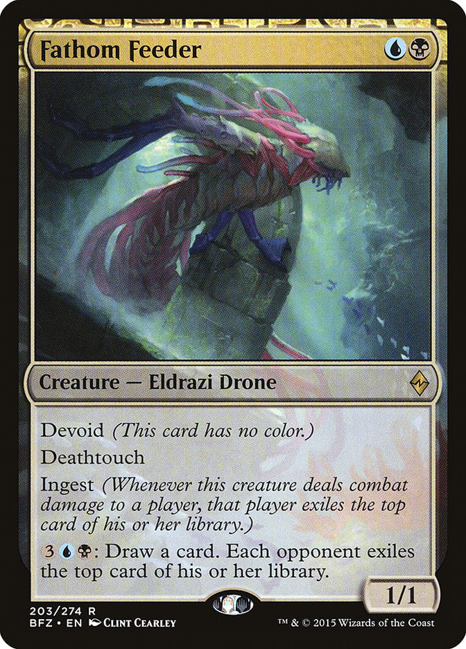 Fathom Feeder [Battle for Zendikar] Foil