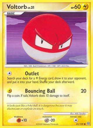 Voltorb (81/100) [Diamond & Pearl: Stormfront] Reverse Holofoil