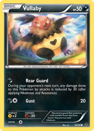Vullaby (68/98) [Black & White: Emerging Powers] Reverse Holofoil