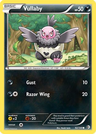 Vullaby (92/149) [Black & White: Boundaries Crossed] Reverse Holofoil