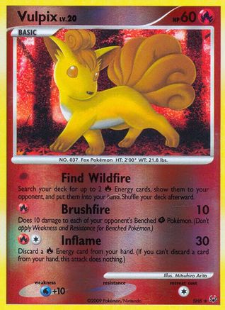 Vulpix (SH6) [Platinum: Base Set] Reverse Holofoil