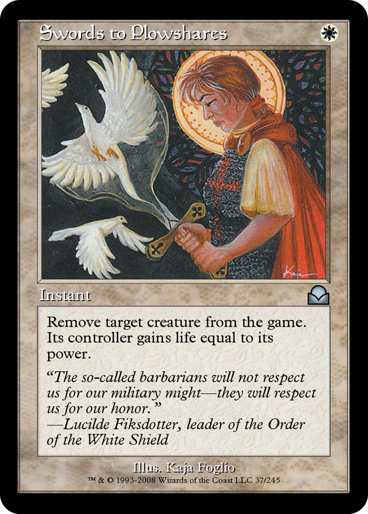Swords to Plowshares  [Masters Edition II] Foil