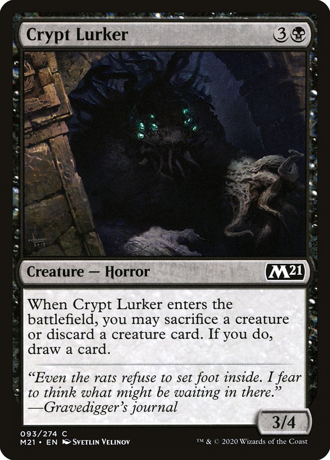 Crypt Lurker [Core Set 2021] Foil