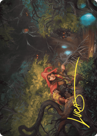 Brave the Wilds // Brave the Wilds  [Wilds of Eldraine Art Series] (Borderless) Foil