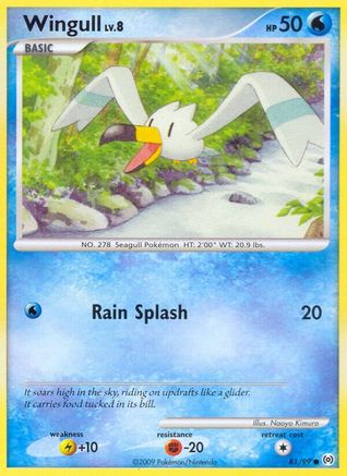 Wingull (81/99) [Platinum: Arceus] Reverse Holofoil
