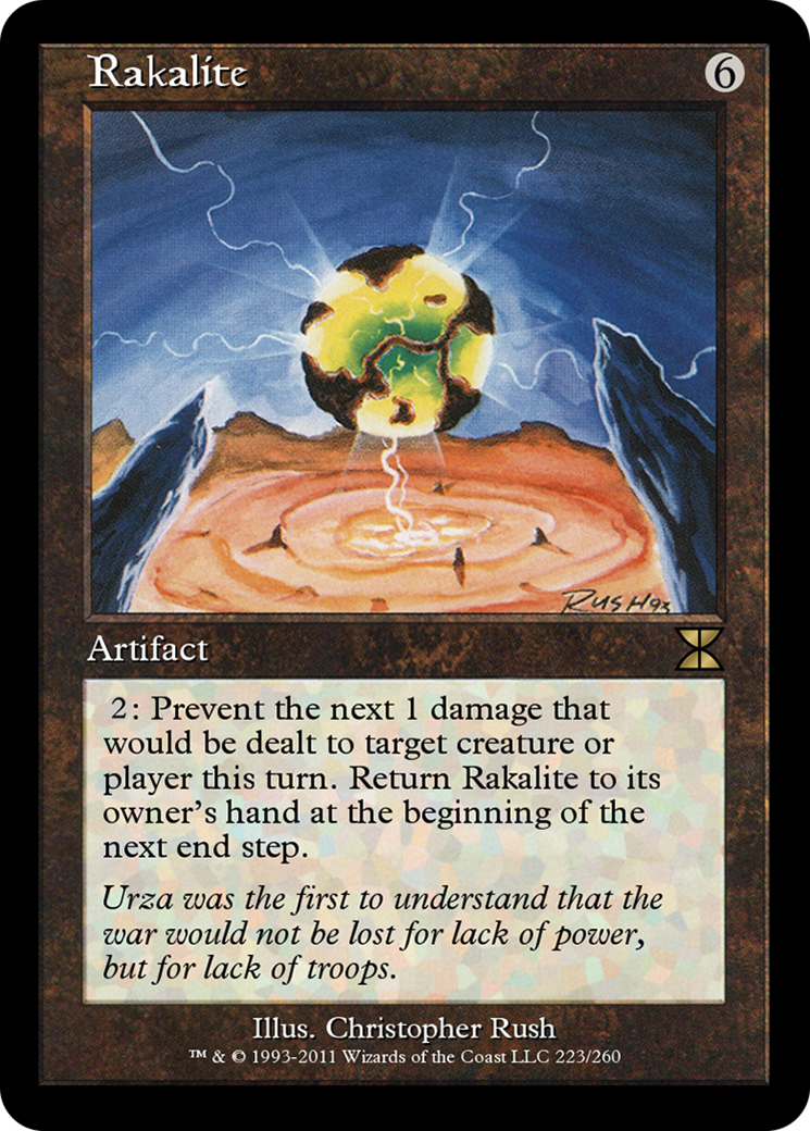 Rakalite  [Masters Edition IV] Foil