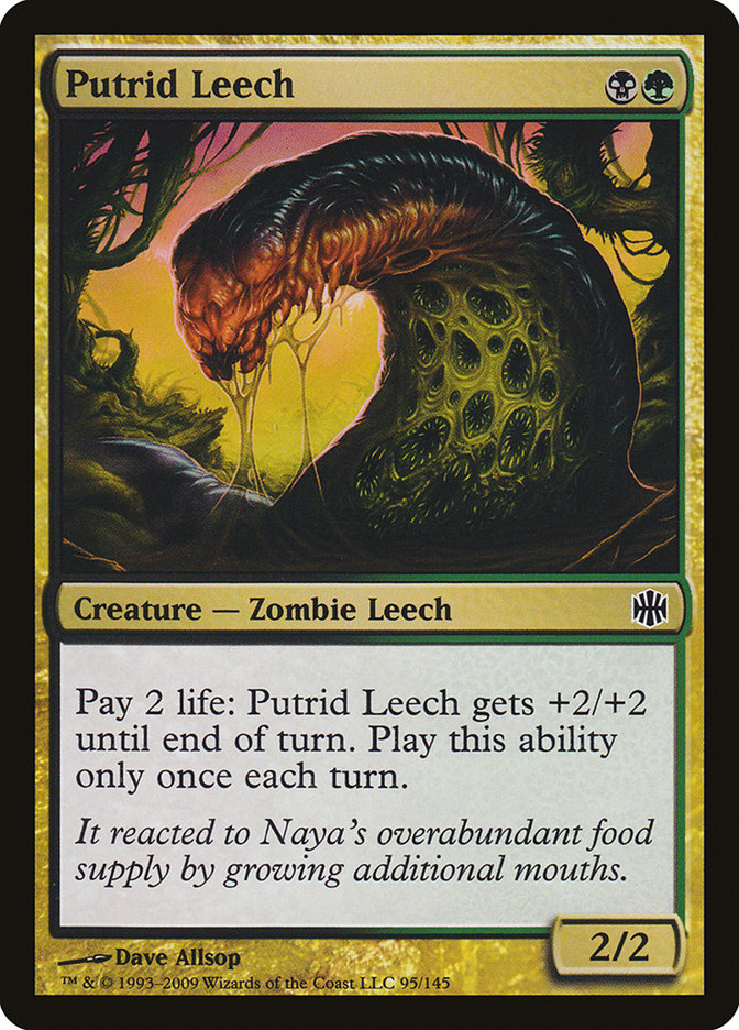 Putrid Leech [Alara Reborn] Foil