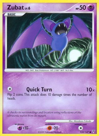 Zubat (133/147) [Platinum: Supreme Victors] Reverse Holofoil
