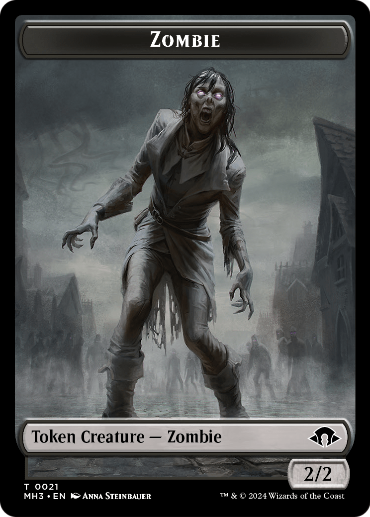 Zombie  [Modern Horizons 3 Tokens]